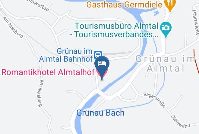 Gmunden - Romantikhotel Almtalhof Maps
