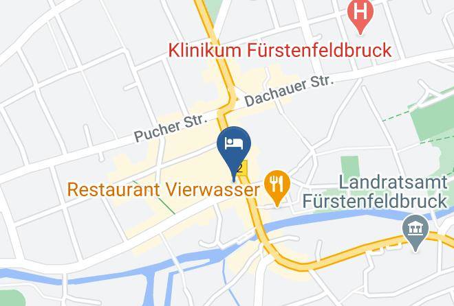 Furstenfeldbruck - Romantik Hotel Zur Post Maps