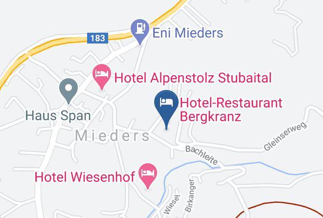 Innsbruck Land - Panoramahaus Egerdach Maps