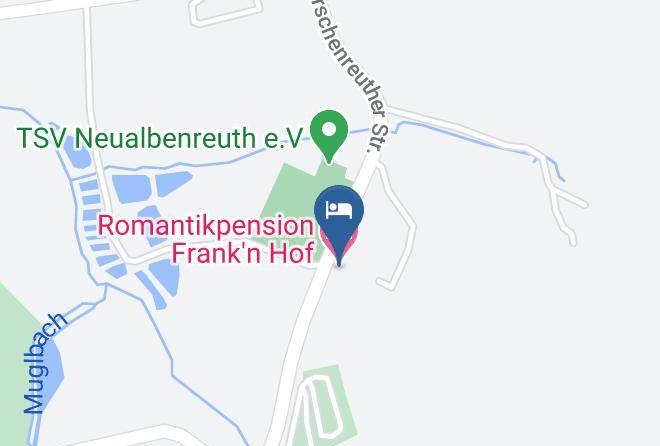 Tirschenreuth - Romantikpension Frank'n Hof Maps