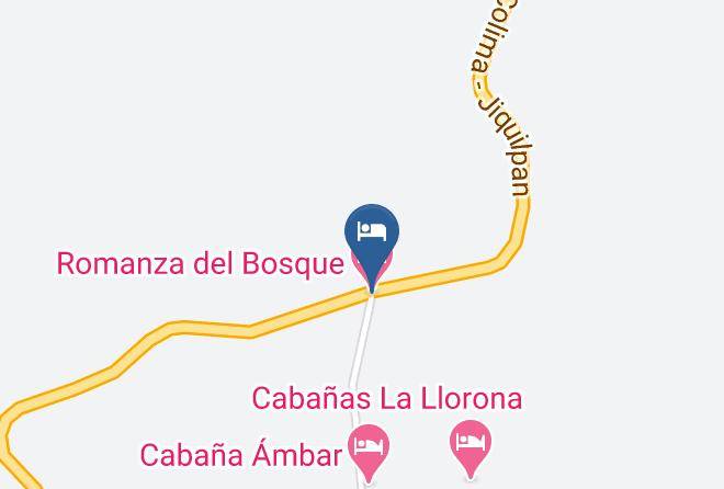 Mazamitla - Romanza Del Bosque Maps