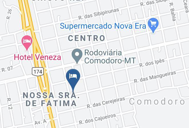 Comodoro - Romax Hotel Maps