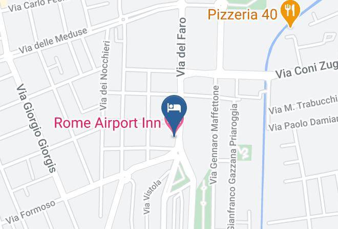 Rome - Rome Airport Inn Maps