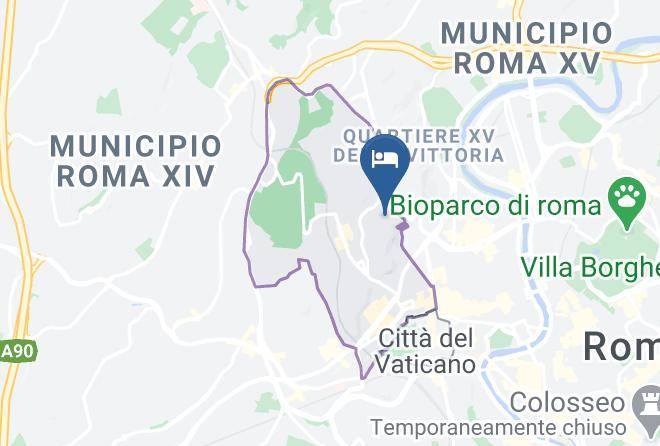 Rome Cavalieri A Waldorf Astoria Hotel Map