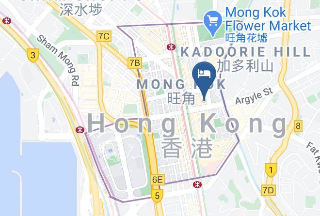 Kowloon - Rome Hotel Maps