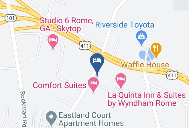 Floyd - Rome Inn And Suites Maps