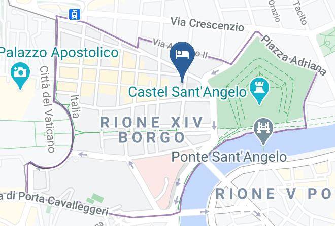 Rome - Rome Services Porta Castello Maps