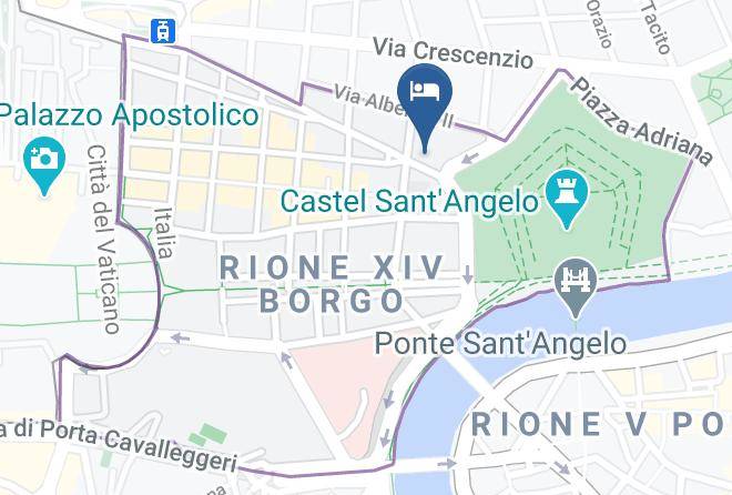 Rome - Rome Vatican Inn Maps