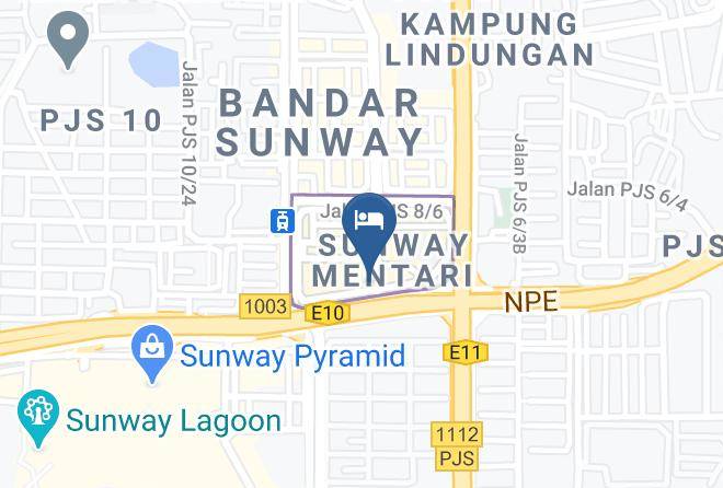 Petaling - Sun Inns Hotel Mentari Maps