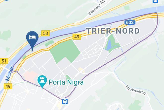Treves - Romerstadt Jugendherberge Trier Maps