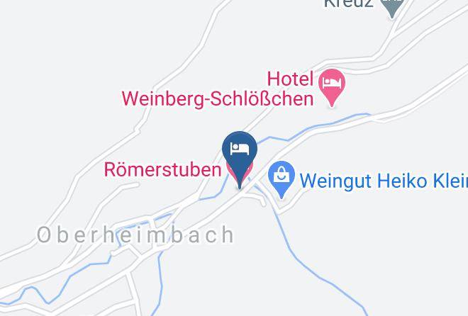 Mainz Bingen - Romerstuben Hotel Maps