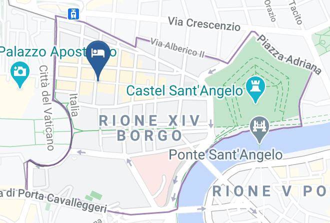 Rome - Romexperience Borgo Pio Maps