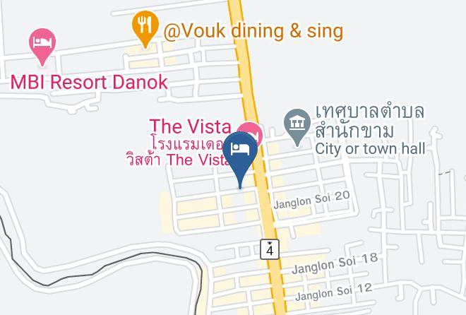 Amphoe Sadao - Romina Hotel Maps