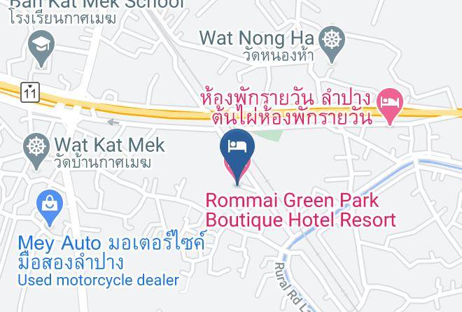 Rommai Green Park Boutique Hotel Resort Map