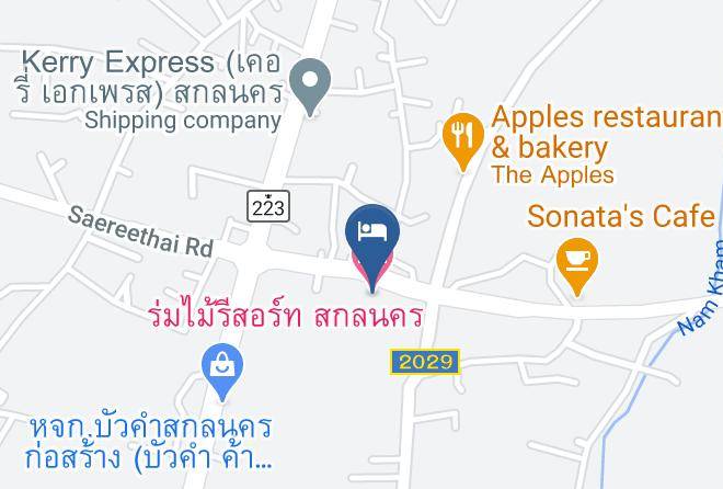 Rommai Resort Sakon Nakhon Map
