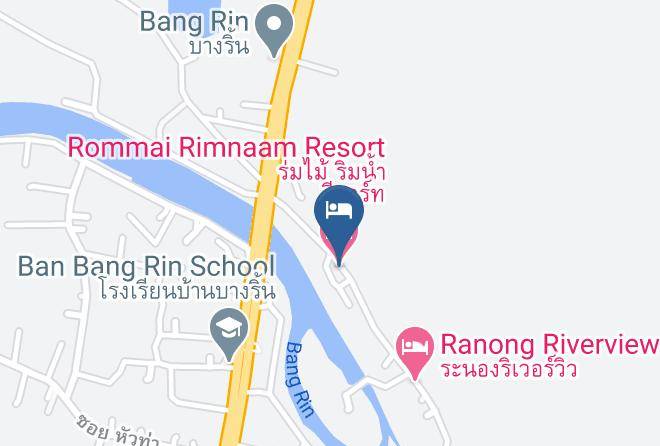 Mueang Ranong District - Rommai Rimnaam Resort Maps