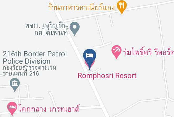 Amphoe Prakhon Chai - Romphosri Resort Maps