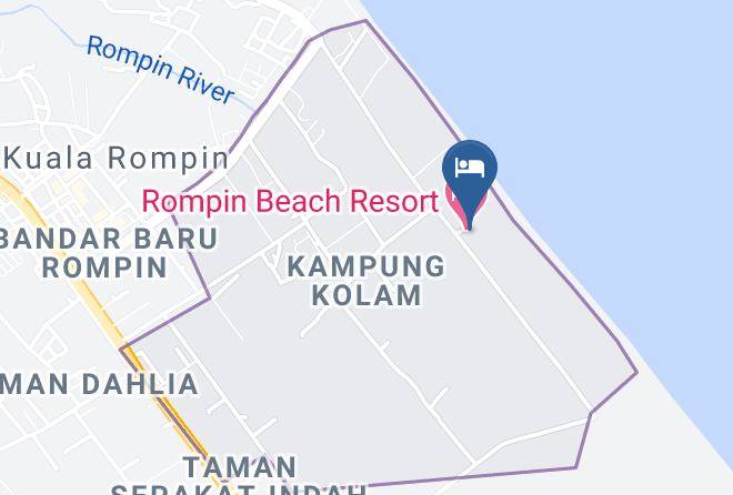 Rompin - Rompin Beach Resort Sdn Bhd Maps