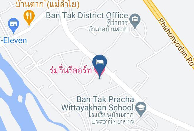 Amphoe Ban Tak - Romruen Resort Maps
