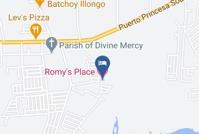 Palawan - Romy's Place Maps