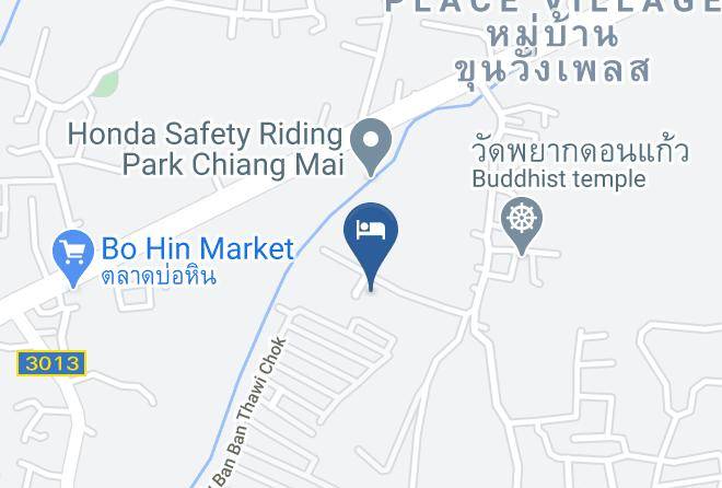 Amphoe Doi Saket - Romyen Garden Resort Maps