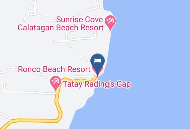 Batangas - Ronco Beach Resort Maps