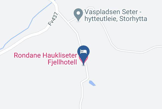 Sel - Rondane Haukliseter Fjellhotel Maps