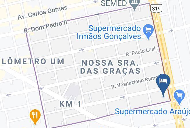 Rondon Palace Hotel Map