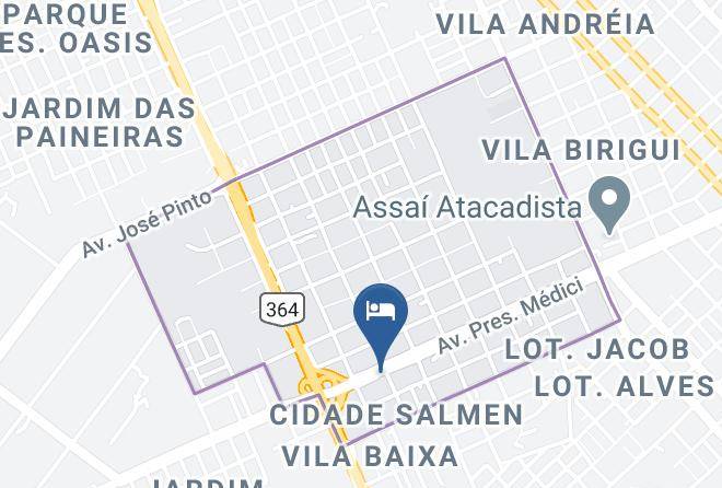 Rondon Palace Hotel Map