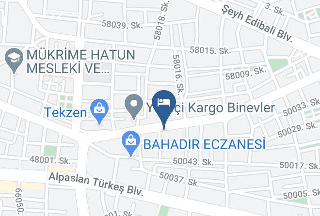Onikisubat - Ronesans Konaklama Else Park Maps