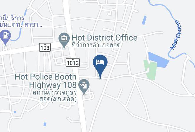 Amphoe Hot - Rong Tiam Hod Maps