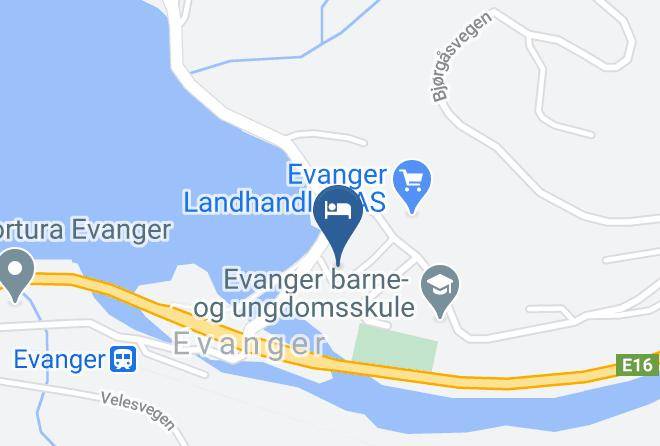 Voss - Rongahuset Bnb Maps