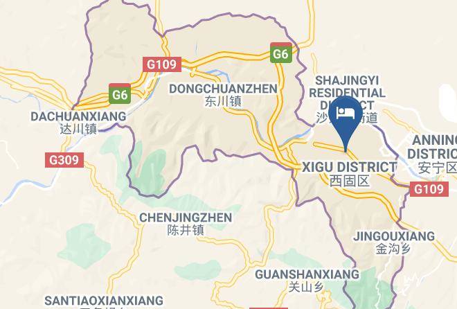 Lanzhou - Rongbao Kitty Theme Hotel Maps