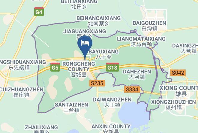 Baoding - Rongcheng Hotel Maps