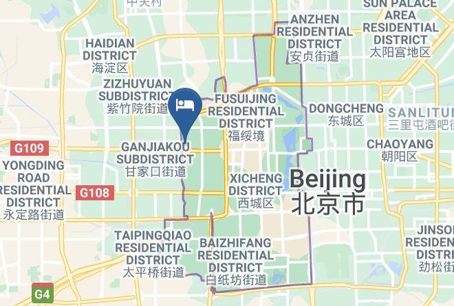 Beijing - Rongfeng 2008 Hotel Maps