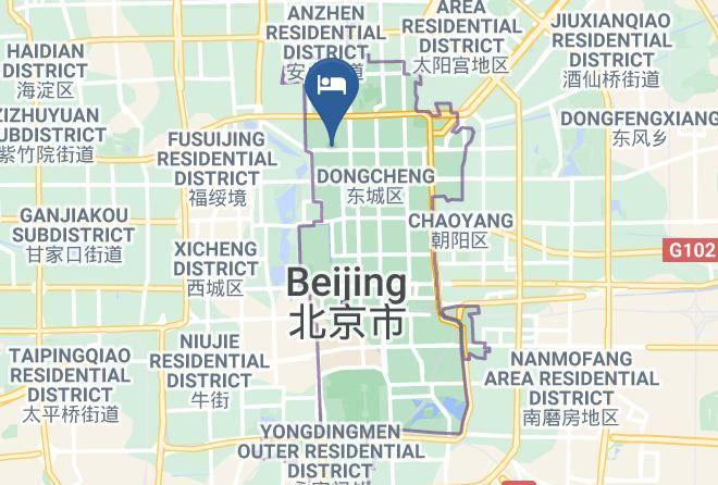 Dongcheng District - Rongfu Laozhai Hotel Maps