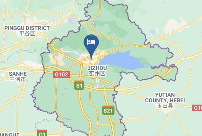Jizhou District - Ronghao Jinsui Hotel Maps