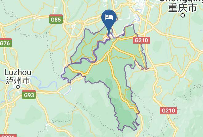 Jiangjin District - Ronghua Hotel Maps