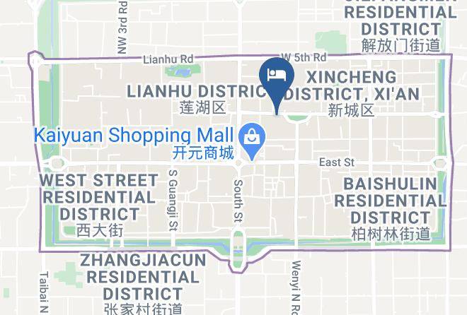Xi An - Rongjiang International Hotel Maps