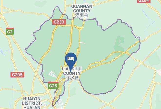 Huaian - Rongma Hotel Maps