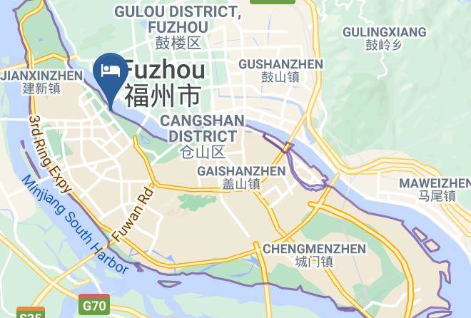Fuzhou - Rongqiao Riverview Hotel Fuzhou Maps