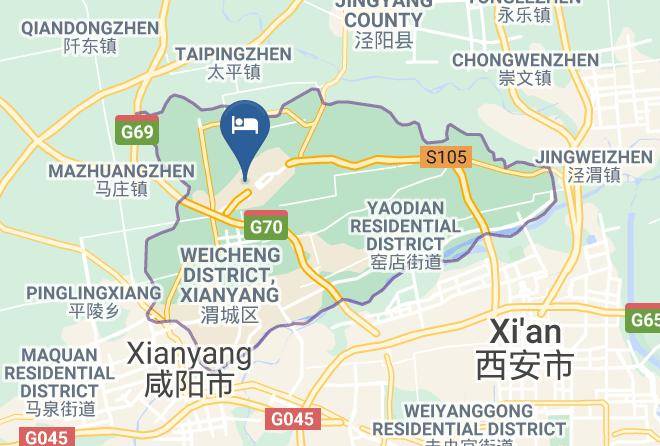 Xianyang - Rongxin Business Hotel Maps
