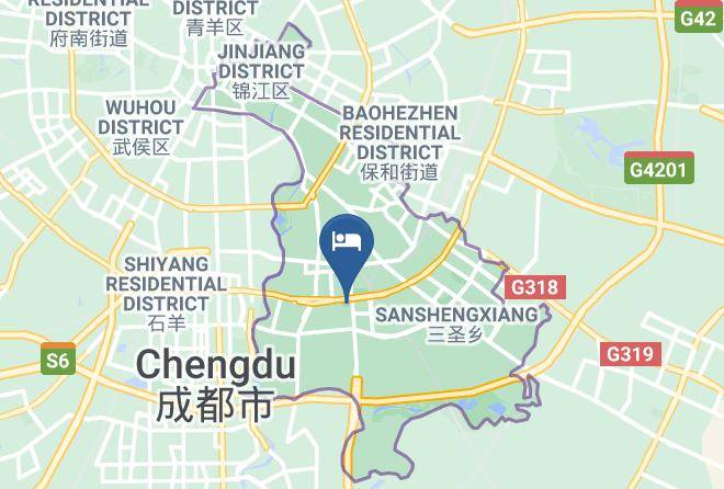 Chengdu - Rongyuanju Business Hotel Maps