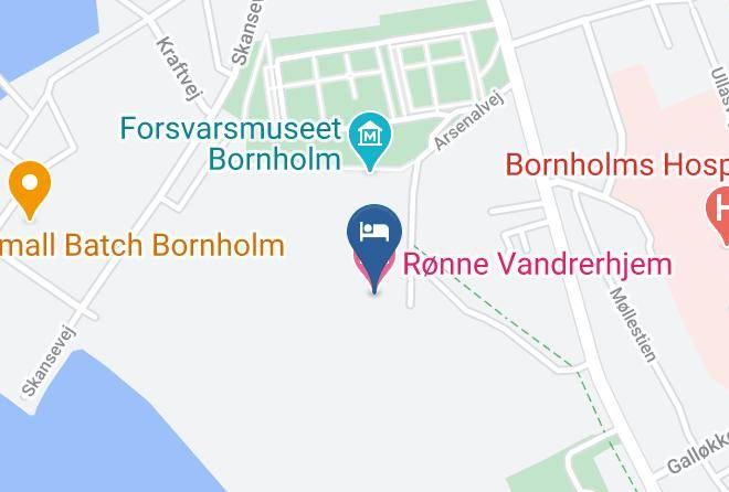 Bornholm - Ronne Vandrerhjem Maps