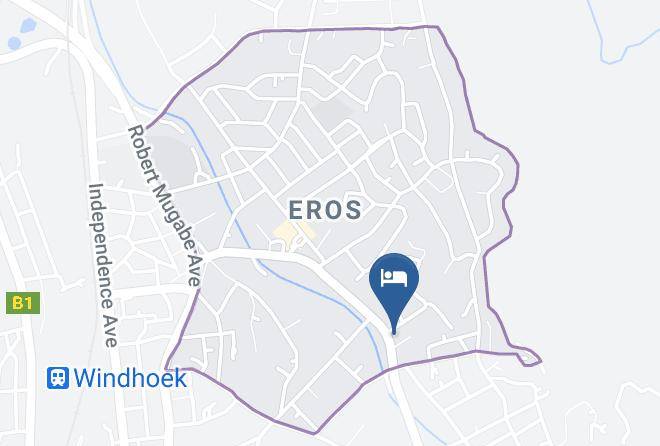 Windhoek - Roof Of Africa Restaurant Maps
