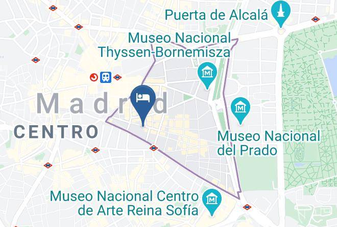 Madrid - Room Mate Alba Hotel Maps