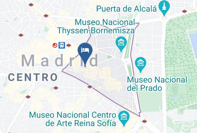 Madrid - Room Mate Alicia Hotel Maps