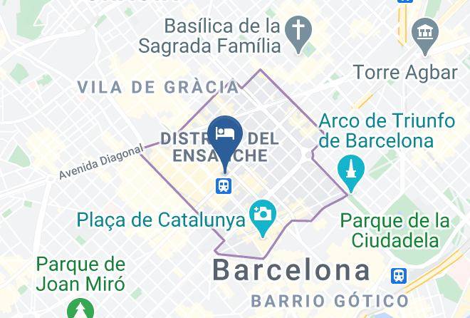 Barcelona - Room Mate Anna Hotel Maps