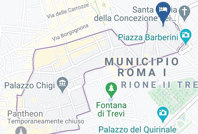 Rome - Room Mate Gran Filippo Maps