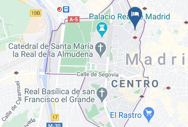 Madrid - Room Mate Mario Hotel Maps
